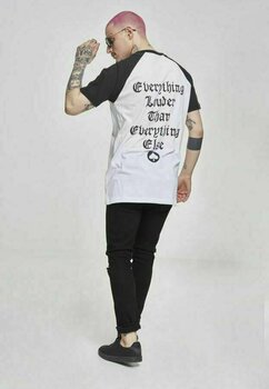 T-Shirt Motörhead T-Shirt Everything Louder Raglan Black/White M - 6