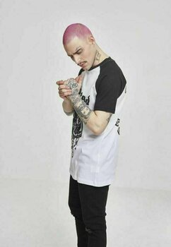 T-shirt Motörhead Everything Louder Raglan White-Black 2XL T-shirt - 3