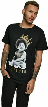 Shirt Notorious B.I.G. Crown Child Black M Shirt - 2