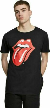Shirt The Rolling Stones Shirt Tongue Black M - 2