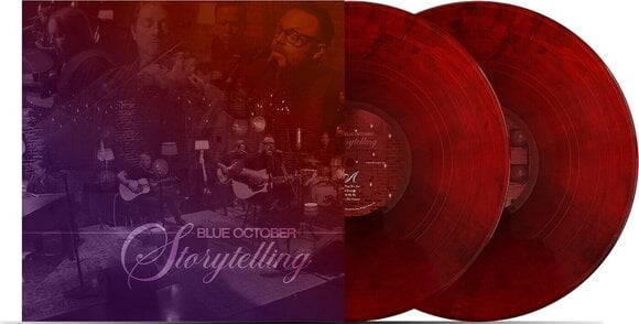 Disco de vinilo Blue October - Storytelling (Indie Exclusive) (Merlot Red Smoke Coloured) (180 g) (2 LP) - 2