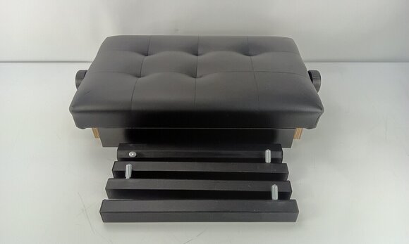 Tabouret de piano en bois Pianonova DPB2025-BK Tabouret de piano en bois Black (Endommagé) - 2