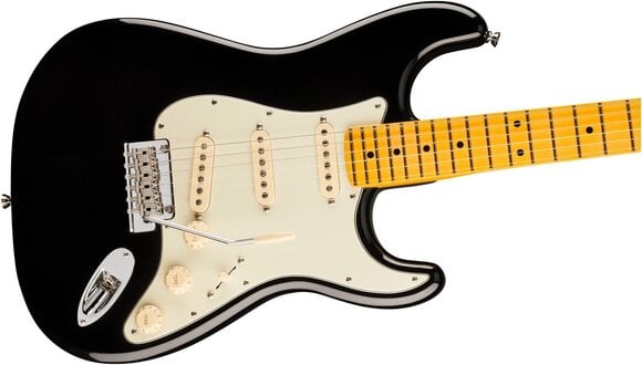 Elektrische gitaar Fender American Professional Stratocaster MN Black Elektrische gitaar - 4