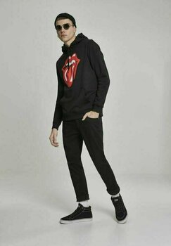 Hoodie The Rolling Stones Tongue Black XS Hoodie - 3