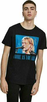 T-Shirt Kurt Cobain Logo Black M T-Shirt - 2