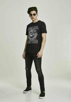 T-shirt Meek Mill T-shirt Woke EYE-C Homme Black S - 3