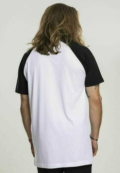 Tričko Ramones Circle Raglan Tee White/Black L - 5