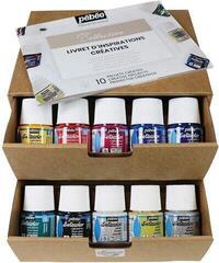 Textilfesték Pébéo Set Of Textile Paints Setacolor 10x45ml - 1