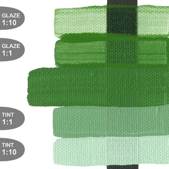 Peinture acrylique Golden Artist Colors Fluid Peinture acrylique Chromium Oxide Green 30 ml 1 pc - 3