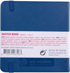 Skicář Talens Art Creation 9314234M Skicář 80 160 12 x 12 cm 140 g Navy Blue - 1