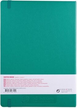 Skicář Talens Art Creation 9314333M Skicář 80 160 21 x 29,7 cm 140 g Forest Green - 2