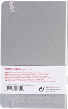 Skicář Talens Art Creation 9314042M Skicář 80 160 13 x 21 cm 140 g Shiny Silver - 2