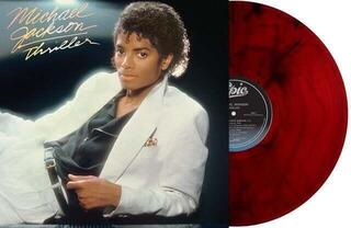 Disque vinyle Michael Jackson - Thriller (Reissue) (Limited Edition) (Red & Black Marble Coloured) (LP) - 1