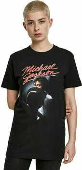 Skjorte Michael Jackson Skjorte Logo Sort XS - 2