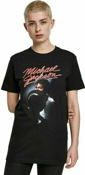 T-shirt Michael Jackson Logo Black XL T-shirt - 2
