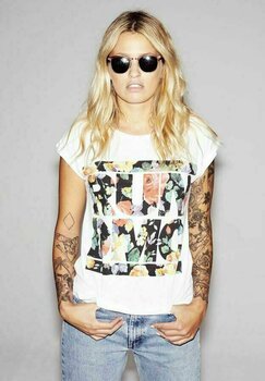 Tričko Run DMC Floral White M Tričko - 3
