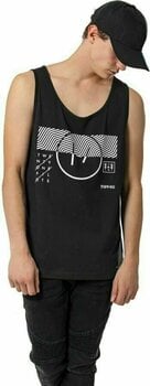 Tričko Twenty One Pilots Cut Off Tanktop Black L - 3