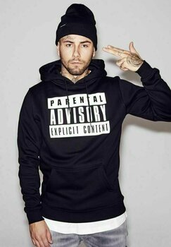 Hoodie Parental Advisory Logo Black 2XL Hoodie - 3