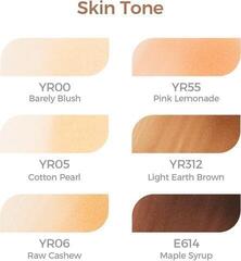 Filctollak Ohuhu Honolulu Alkoholos filctoll készlet Skin Tones 6 db - 1