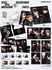 Music CD Ateez - Golden Hour: Part.6 (Digipack Unit Ver.) (Random 4 Cover) (CD) - 1