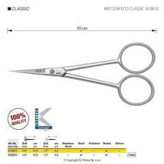 Škare za vez Kretzer Solingen Eco Classic 910810 Škare za vez 10 cm Silver - 1