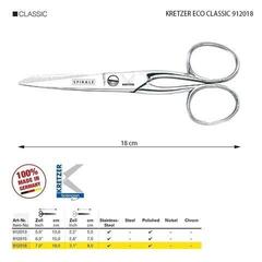 Tijeras Universales Kretzer Solingen Eco Classic 912018 Tijeras Universales 18 cm Silver - 1