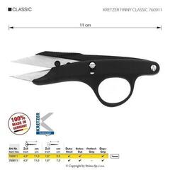 Škare po mjeri Kretzer Solingen Finny Classic 760911 Škare po mjeri 11 cm Black - 1