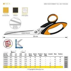 Tijeras Universales Kretzer Solingen Finny Tec-XX 744530 Tijeras Universales 30 cm Orange - 1