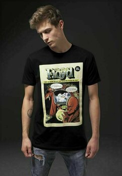 Tricou Pink Floyd Dark Side of the Moon Tour Program Black L Tricou - 3