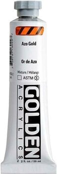 Akrylová barva Golden Artist Colors Heavy Body Akrylová barva Azo Gold 59 ml 1 ks - 4