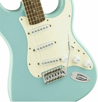 Electric guitar Fender Squier Bullet Stratocaster Tremolo IL Tropical Turquoise - 3