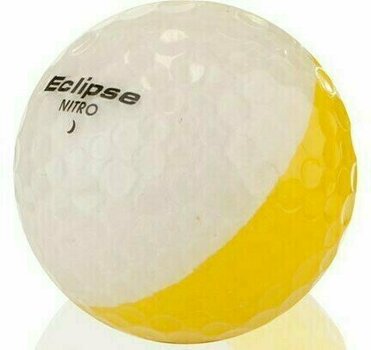 Golf žogice Nitro Eclipse White/Yellow - 2