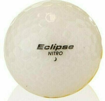 Golfový míček Nitro Eclipse White/Yellow - 3