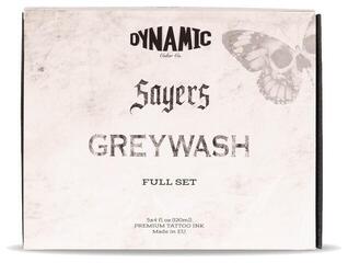 Boje za tetoviranje (odobrene u EU) Dynamic Color Luke Sayers Greywash Сет мастила за тетовирање 5 x 120 ml - 4
