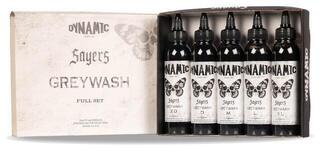 Boje za tetoviranje (odobrene u EU) Dynamic Color Luke Sayers Greywash Сет мастила за тетовирање 5 x 120 ml - 1