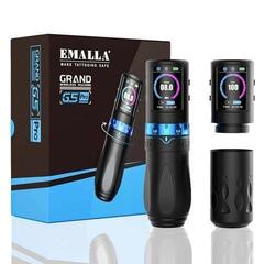 Бездротові тату-машинки Emalla Grand G5 Pro Бездротова тату-машинка 2,4–4,2 mm Black - 2