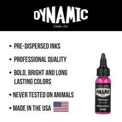 Farby do tatuażu (zatwierdzone w UE) Dynamic Color Platinum Tusz do tatuażu 30 ml Red Grape - 4