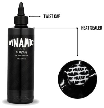 Boje za tetoviranje (odobrene u EU) Dynamic Color 28896 Tinta za tetoviranje 240 ml Black Out - 4