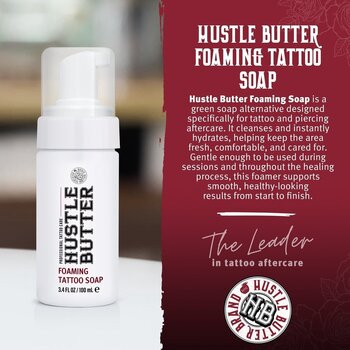 Витратні матеріали для тату Hustle Butter Tattoo Мило-піна 100 ml 1 шт. - 2