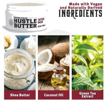 Wazeliny i masła do tatuażu Hustle Butter Deluxe Masło do tatuażu 150 ml - 3