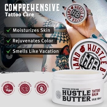Wazeliny i masła do tatuażu Hustle Butter Deluxe Masło do tatuażu 150 ml - 4
