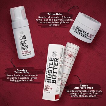 Догляд за татуюванням Hustle Butter Essentials Набір для догляду за тату - 3