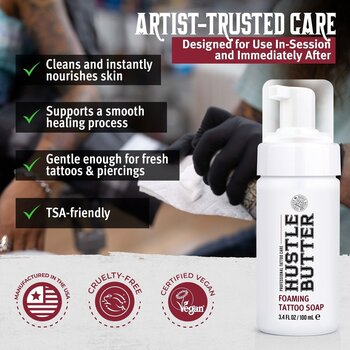 Догляд за татуюванням Hustle Butter Essentials Набір для догляду за тату - 5
