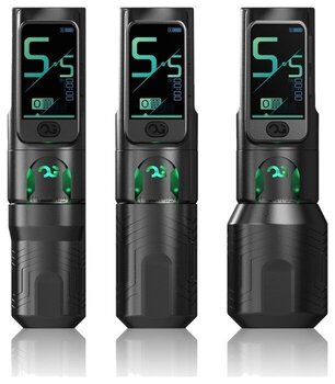 Trådløse tatoveringsmaskiner OG Produce Pioneer Fury II Wireless Tattoo Pen 4,2 mm Black - 2