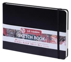 Carnete de Schițe Talens Art Creation 9314005M Caiet de schițe 80 160 14,8 x 21 cm 140 g Black - 1