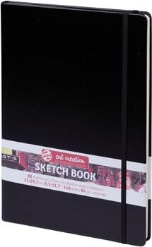 Sketchbook Talens Art Creation 9314003M Sketchbook 80 160 21 x 29,7 cm 140 g Black - 2