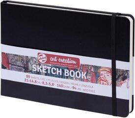Bloc de dibujo Talens Art Creation 9314005M Bloc de dibujo 80 160 14,8 x 21 cm 140 g Black - 1