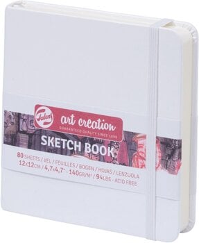 Vázlattömb Talens Art Creation 9314104M Vázlatfüzet 80 160 12 x 12 cm 140 g White - 2