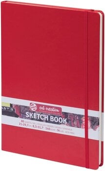 Vázlattömb Talens Art Creation 9314203M Vázlatfüzet 80 160 21 x 29,7 cm 140 g Red - 2