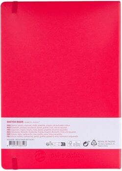 Vázlattömb Talens Art Creation 9314203M Vázlatfüzet 80 160 21 x 29,7 cm 140 g Red - 3